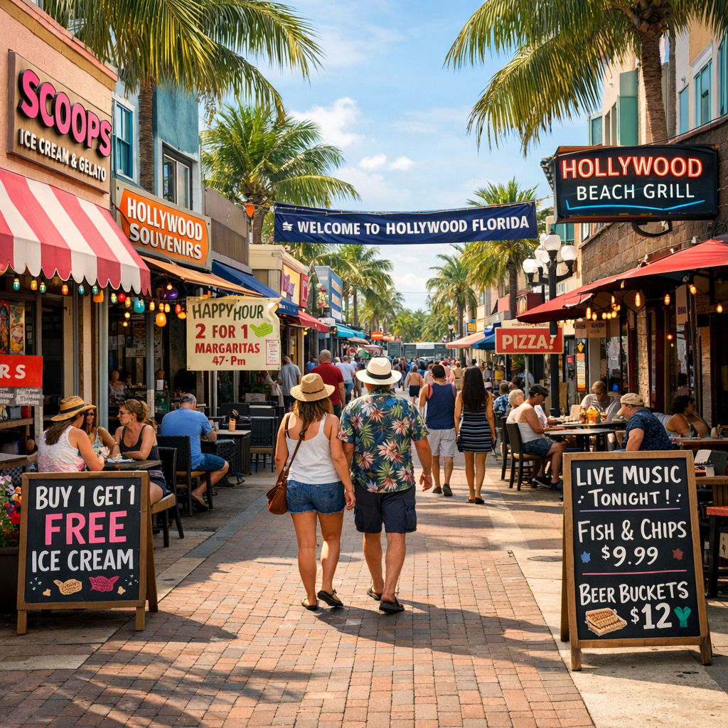 Exclusive Deals Await Hollywood Residents: Support Local Businesses and Save