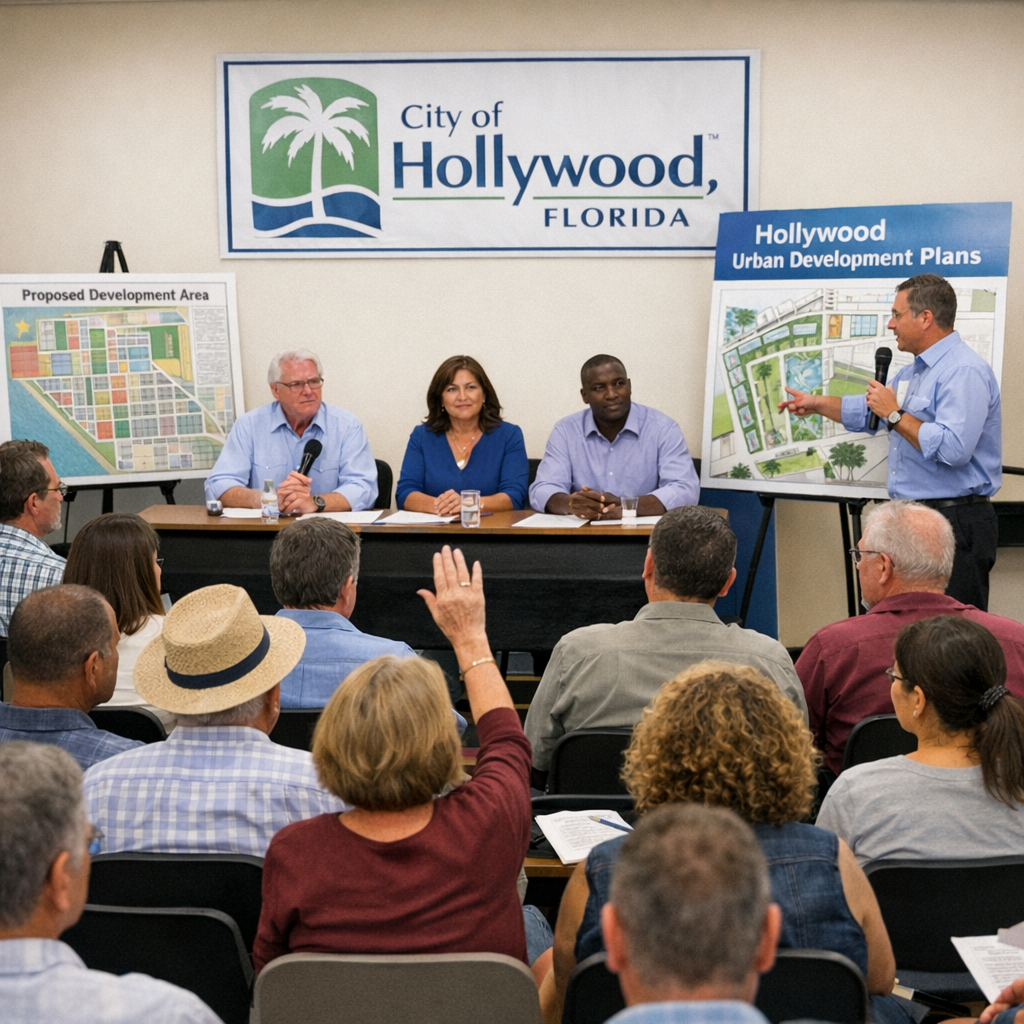 Hollywood Residents Express Concerns Over Rapid Development Projects